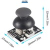 Youmile 6pcs Joystick Module Biaxial XY Joystick Module PS2 Module