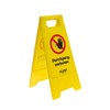 Allpax Stoppo warning sign passage prohibited – foldable – 30