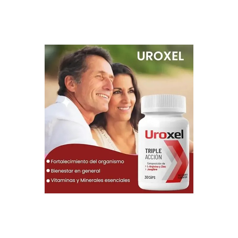 2 Pack Uroxel L-arginina Apoyo Próstata 21 Caps
