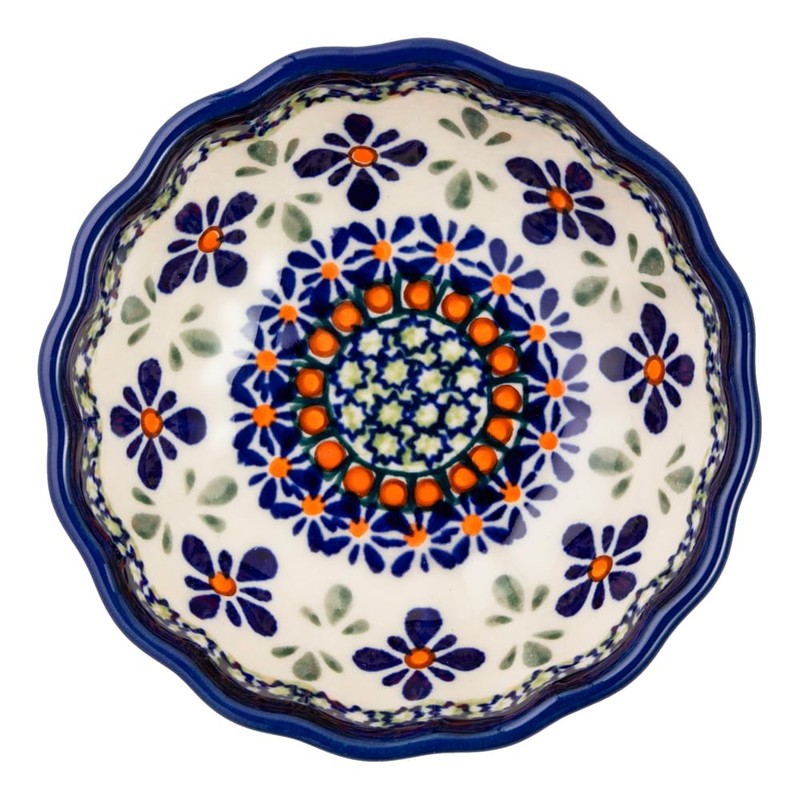 [Zaklady Ceramiczne Boleslawiec/ザクワディ ボレスワヴィエツ陶器] ボウル(小鉢)12cm-du60 ポーリッシュポタリー