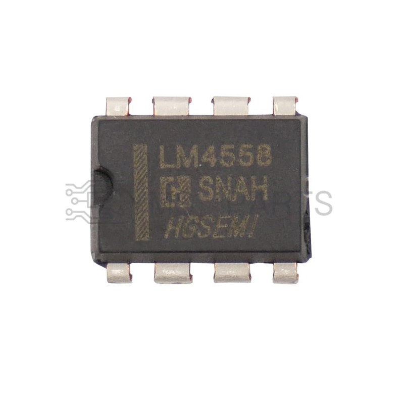 YMS PARTS LM4558N 2-Circuit General Purpose Operational Amplifier (4 Pieces)