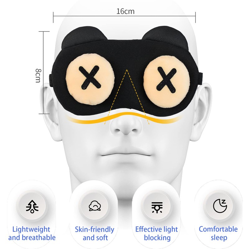 BSITSSS Sleeping Mask, Women Men Children 3D Eye Mask, Funny