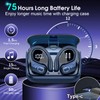 Aptkdoe Wireless Earbuds 75hrs Bluetooth 5.4 Headphone Sport, 2025 Bluetooth