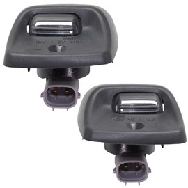 KarParts360 For Toyota Tundra License Plate Light Assembly Driver and Passenger Side | Pair | CAPA