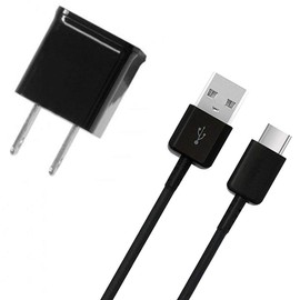Genuine Charging 1A Wall Kit Upgrade Compatible with Sony WF-SP800N as a Replacement Plus Detachable Hi-Power USB-C 2.0 Data Sync Cable! (Black 110-240v)