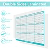 32"x48" Academic Wall Calendar 2026-2027, JUL 2026 - JUN 2027