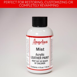 Angelus Pintura acrílica para piel, 4 onzas líquidas (paquete de 1), niebla