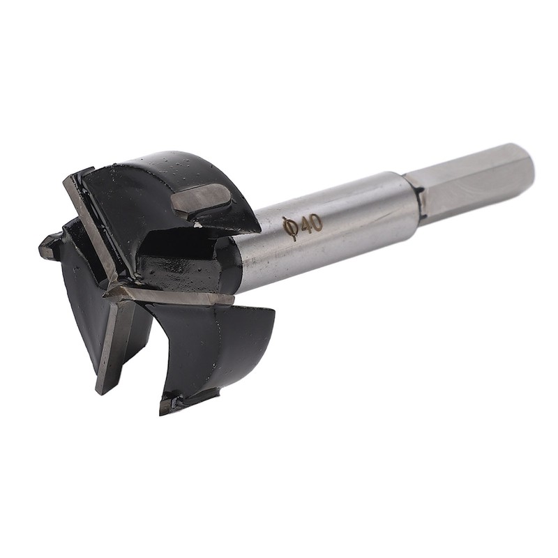 Forstner Drill Bit 3 Flute 40mm Cemented Carbide Hole Opener