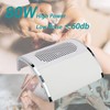 Biutee Nail Dust Extractor 80W Dust Extractor Nail Studio with