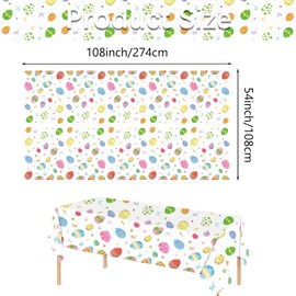 Easter tablecloth, Easter tablecloth, 137 x 274 cm, tablecloth, Easter tablecloth, garden tablecloth, Easter, Easter bunny party tablecloth, Easter table runner, plastic tablecloth, spring, Easter,