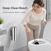 304 Stainless Steel Wall-Mounted Toilet Brush Set – No-Drill or