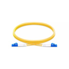 Fiberopticdistribution 20m LC UPC to LC UPC Duplex 2.0mm PVC 9/125 Single Mode Fiber Patch Cable - 8543