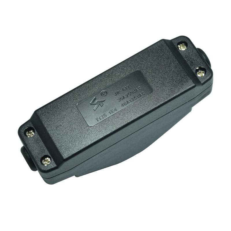 FILSHU Inline Cord Switch 16A 125V/250V AC Black Inline ON/Off