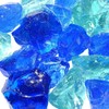 Hiland LR50-GLASS-BB Landscape Glass, Bahama Blend