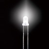 Mineshima HP-27 LED, 0.1 inch (3 mm), White, Pack of 5