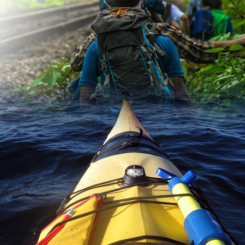 1/4" 15ft Elastic Bungee Shock Cord,TuNan Heavy Duty Kayak Stretch