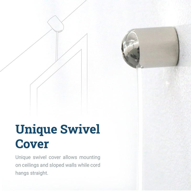 Bullet Hanger with Nylon Cable and Gallery Hooks - Supports