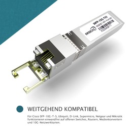 EMSECKO 10Gb SFP+ 30M, Compatible with Cisco SFP-H10GB-CU50CM, Ubiquiti, Netgear, D-Link, TP-Link, QNAP, Mikrotik, Open Switch - High Performance Connection for Reliable Network Performance