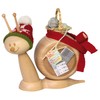 Kuhnert Wood Turning Smoking Snail / Incense Figure Sunny with