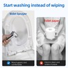 Handheld Toilet Bidet Sprayer for Adjustable Water Pressure Control，Toilet Shower