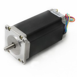 CNCTOPBAOS Nema23 CNC Stepper Motor 425oz-in 112mm 3A 2.8N.m 1.8° 4 Lead Wire for CNC Router Engraving Milling Lathe Machine