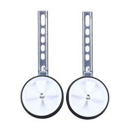 2Pcs Bike Auxiliary Wheel, Stabiliser Children, Universal Bike Training Wheels Adjustable 12‑20In Bicycle Gifts Safe When Learning to Ride.