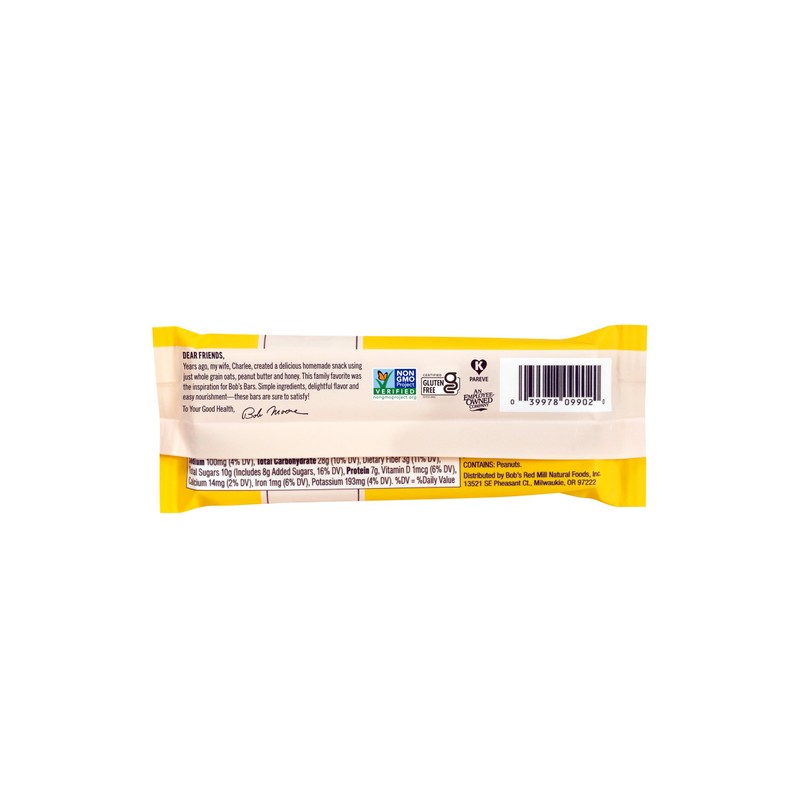 Bob's Red Mill Peanut Butter Banana & Oats Snack Bar,