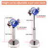 AKIHISA 1-57/64 Inch Ceiling Mount Pipe Support,2 Pack Adjustable 304
