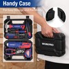 WORKPRO Home Tool Kit with 3.7V Rotatable Electric Screwdriver, 18PCS