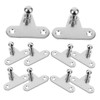 Mikinona 30pcs Gas Lift Brackets Base Mounting Support for Applications