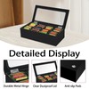 Tasybox Tea Bag Organizer, Acrylic Tea Box with Lid, Tea