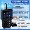 Multifunction OBD2 Scanner Diagnostic Tool, Unique Non-slip Shell Design Code Reader