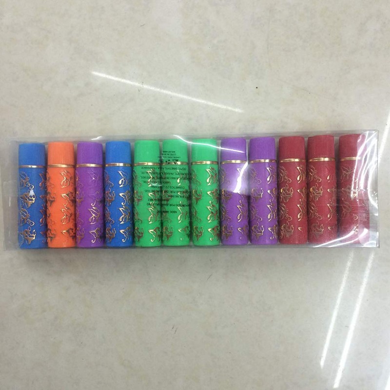 Moisturising Lipstick, Pack of 6 Lipsticks with Temperature Change, Butterfly