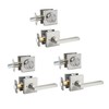 Exterior Door Lock Set with Deadbolt, Front Door Handle Set,