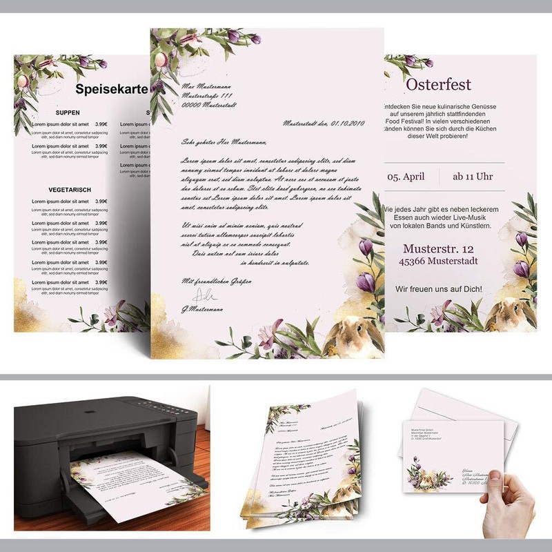 Envelopes Flower Nest Flowers & Blossoms 50 Envelopes (without Window)