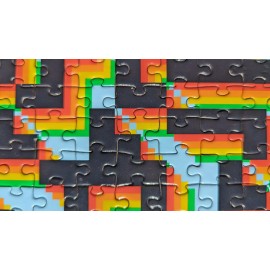 MSCHF 2 Tab 2 Hole The 2 Million Dollar Puzzle by MSCHF PICTURE Pattern Template Map