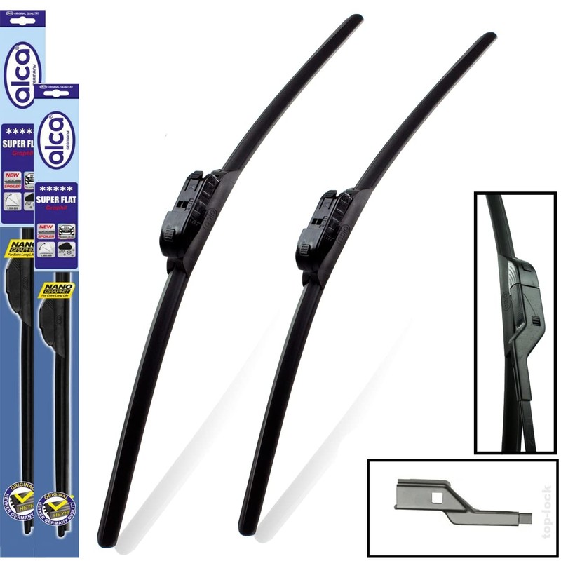 Fits Ford Ranger 2015-2023 Alca Germany Set Front Windscreen Wiper