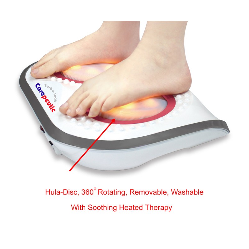Carepeutic Turbo Logy Warming Rolling Foot Massager