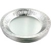 PACTOGO 9" Wrinkled Wall/Smooth-Bottom Aluminum Pie Pan Plate Tin -