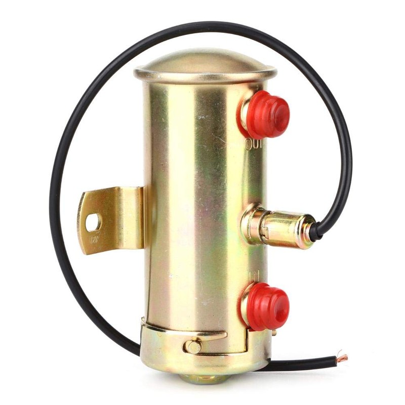 KIMISS Fuel Pump, 12V Copper Universal Auto Car Electric Fuel