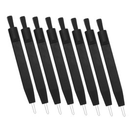 OATIPHO 8pcs Earpiece Cleaning Brushes Set U Shaped Hook Small Brushes for Precision Cleaning of Hearing Devices Safe Wax Removal Tools for Enhanced Performance