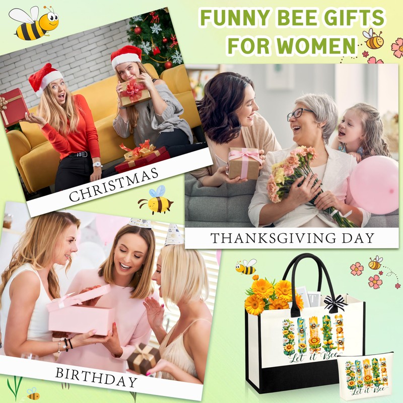 SiplyHaven Bee Gifts For Women Bee Lover Bumble Bees Gifts
