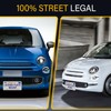 No Drill License Plate Holder Compatible with Fiat 500 Turbo