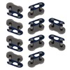 EMSea 10pcs Steel Connecting Master Connect Chain Link Split Clip