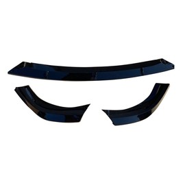 Arkdeffon 3PCS Front Bumper Lip Spoiler Bumper Lip Diffuser Splitter Compatible with Jeep Grand Cherokee SRT 2014-2021 (Glossy Black)