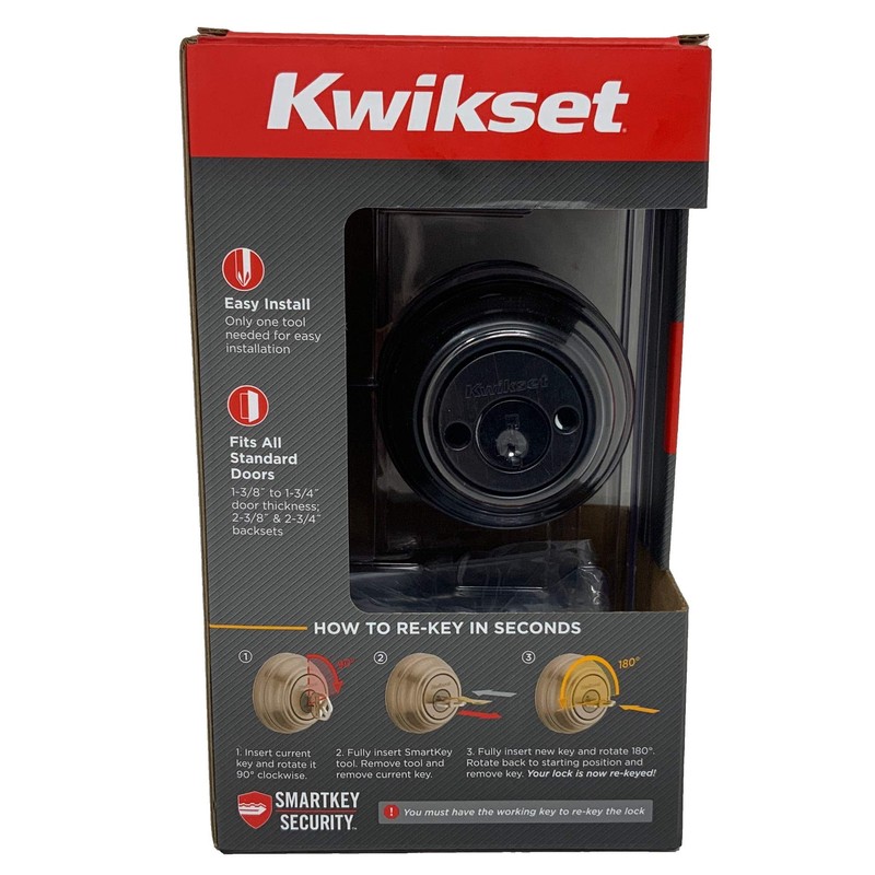 Kwikset 985 11P SMT CP K4 V1 Signature Bronze Double