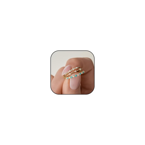 Gold Rings That Don't Tarnish Stackable Gold Rings for Women