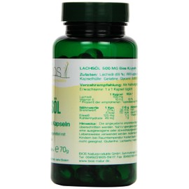 Bios Salmon Oil, 500 mg, 100 capsules (70 g)