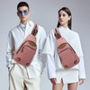KL928 Canvas Sling Bag Crossbody Backpack Shoulder Casual Rucksack for