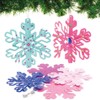 Baker Ross AX411 Snowflake Spiral Decorations Craft Set for Children